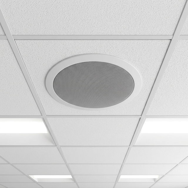 CS62T 6.5 Inch Wall-mounted Broadcasting Indoor Shop Restaurant Ceiling Embedded Professional Sound Outdoor Concert Speakers