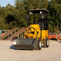 Backhoe Skid Steer Loader Euro 5 Baru CE EPA 400kg Mini Wheel Loader Listrik untuk Transportasi Kargo dan Mesin Pertanian