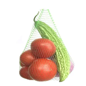 Sacchetto netto del pomelo della castagna dell'aglio del supermercato per l'imballaggio di frutta verdura