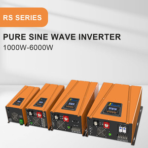 Onduleur pour installation solaire, 6000W, 48V vers <span class=keywords><strong>220V</strong></span>, 6000W, onde sinusoïdale Pure, chargeur sans fil - Product Image 4