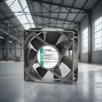 Ventilateur axial silencieux à faible bruit de haute qualité avec roulement à billes AC/DC sans balais 12V 24V 110V 220V 20mm-200mm pour PC, serveur et onduleur