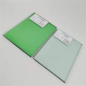5mm Green Tinted Float Glass Customized Dark Green Glass / Natural Green Glass For Doors Window C-DG