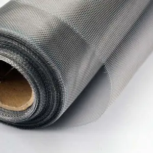 AISI 201 304 310 316l 321 430 904L 80 100 150 200 300 Ss Superfine malha de arame de aço inoxidável tecido para filtro