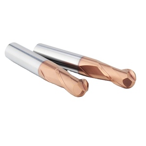 ZHY <span class=keywords><strong>UEX</strong></span> usine nez sphérique direct hrc 60 2F outils de coupe de fraise en bout en carbure pour cnc - Product Image 2