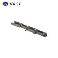 Hot Sale Carbon Roestvrijstalen 152.4Mm Pitch Palmolie Transportband Ketting Met Verlengde Pinnen Voor Het Vervoeren Van Palmvruchten Naar Brekers