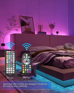 12V App Control IR 24-Key IR Indoor Decoration 5m 10m Waterproof PVC SMD 5050 <b>LED</b> <b>Light</b> Strings - Product Image 2