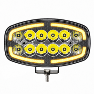ไฟ LED 9 นิ้วสำหรับงานเสริม ทนทานต่อแรงกระแทก <span class=keywords><strong>12V</strong></span> 24V IP67 กันน้ำ สว่างมาก สำหรับรถบรรทุก รถ SUV รถตู้ รถขับเคลื่อน 4 ล้อ รถออฟโรด - Product Image 3