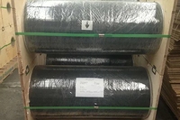 Pita Transfer Termal Resin 80mm*300M Kehitaman Tinggi & Tahan Gores Pita Barcode Transparan untuk Printer Label Zebra TSC
