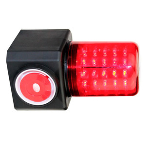 Lampe de signalisation LED ZL8005, alarme sonore et visuelle 110 dB avec base magnétique pour la sécurité routière - Product Image 2