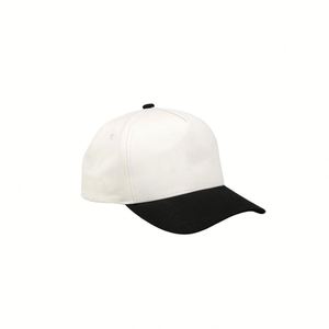 Casquettes de baseball en coton à deux tons pour hommes, logo personnalisé, structure à 5 panneaux, sports de plein air, broderie 3D, logo sur les casquettes - Product Image 2