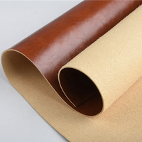 Haute qualité Crazy Horse cuir Faux daim microfibre tissu PU matériau d'ameublement pour la décoration intérieure hôtels et ingénierie de sacs