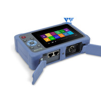 12 in 1 100KM MINi OTDR 1310/1550nm 26/24dB Touch Screen VFL OLS OPM Event Map Ethernet Cable Tester Cheap Otdr Tester