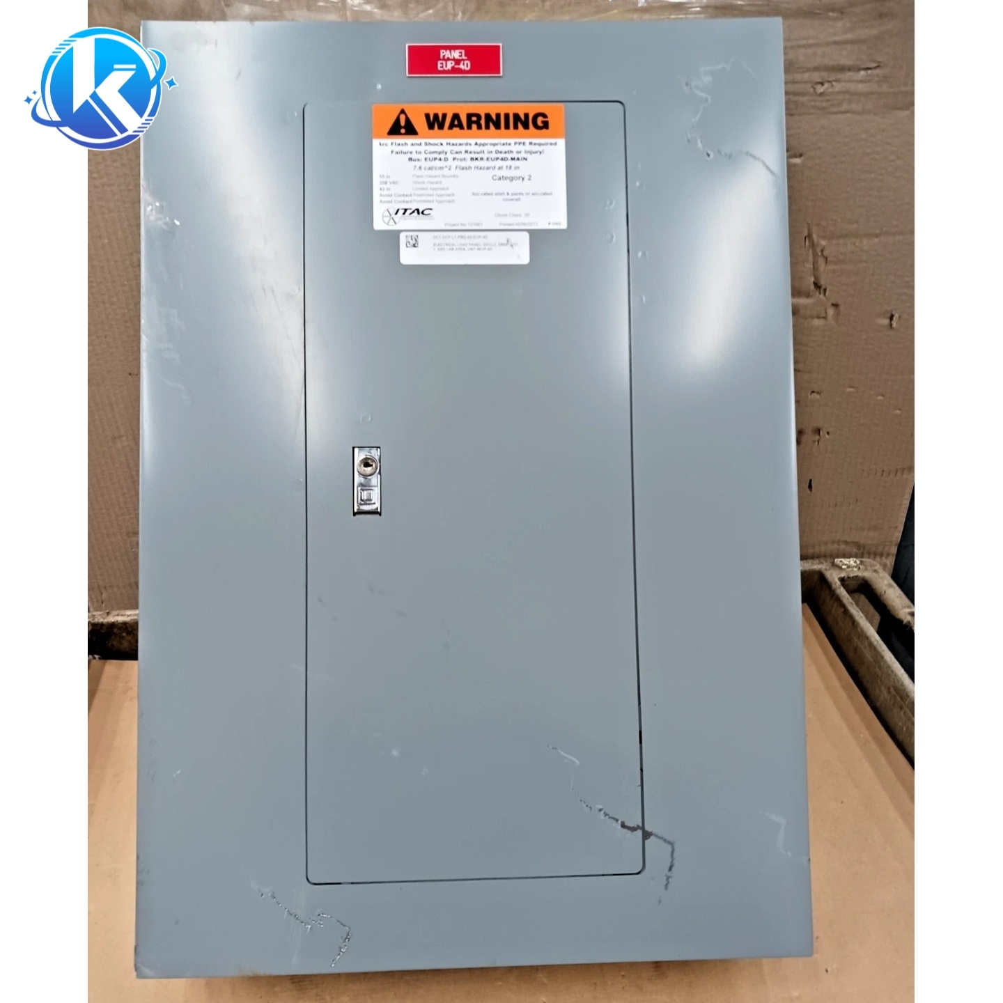 BRAND NEW <strong>AMP</strong> <strong>MAIN</strong> BREAKER PANELBOARD NQOD430M100CU 3 PH 4W 240/208/120V LOC#SS102
