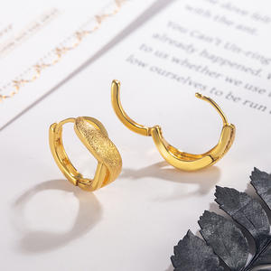 Base de Plata de Ley para Joyería, Base para Pendientes para Piedras de Corte Cuadrado, Gancho, Anzuelo, Aretes, Oro Rosa - Product Image 1