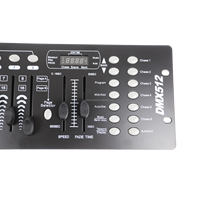 2025 en vente OEM marque sans fil DMX512 Console gradateur de scène DJ contrôleur d'éclairage avec 192 canaux 10W puissance LED Source de lumière