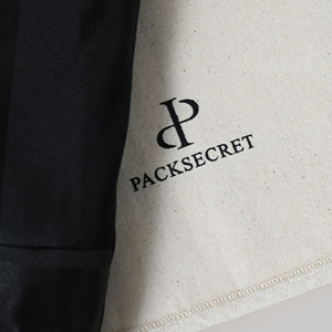Custom Logo Printed Fashion Cotton Canvas Dust Bag for Jewelry Reusable Handbag Natural Flap High Quality Washable <b>Gift</b> <b>Envelope</b> - Product Image 4