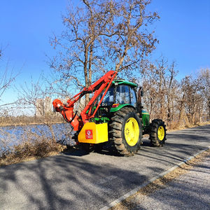 Tondeuse latérale montée sur tracteur certifiée CE avec bras pliable et télescopique, accessoire de taille-haie, garantie d'un an - Product Image 6
