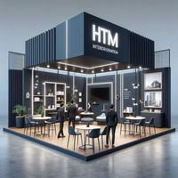 Stand d'exposition modulaire tendance MEGA pour événements de mode modernes et boutiques éphémères