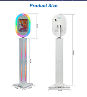 Machine Photo Booth Selfie Populaire Compatible avec iPad - Légère et Portable pour Événements et Fêtes