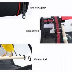 Cápsula de Viaje Transparente para Mascotas, Aprobada por Aerolíneas de Lujo, Jaula Transportadora para Aves, Loros, Periquitos, Cacatúas, Conure, Pinzones, Agapornis - Product Image 6