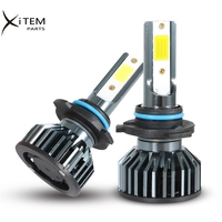 Vente Flash : Phares LED Super Lumineux pour Voiture, Puce COB F2, Ampoules LED H7 9005 9006 Canbus, Lampes LED H1 H3 H11 H4 H13 9007 pour Voiture