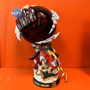 <span class=keywords><strong>One</strong></span> Pieced: <span class=keywords><strong>Wano</strong></span> Country GK F3 Kimono Third Gear Luffy <span class=keywords><strong>Figurine</strong></span> Electroplated Color Model Ornament - Product Image 1