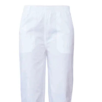 2023 người đàn ông của mùa hè giản dị quần cotton tự nhiên quần trắng đàn hồi eo thẳng của nam giới quần