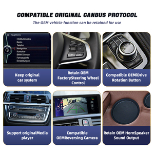12.3" 2K QLED Ultra-thin Screen Linux System Wireless CarPlay Android Auto USB Dashboard Mount Car <strong>Audio</strong> Player BMW F06 F01 F02 - Product Image 4