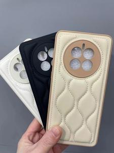 Doudoune en cuir, étui complet pour téléphone Mate60pro, Nova11 anti-chute, protection populaire P50Pro - Product Image 5