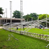 Estructura de Techo Arqueado de Aleación de Aluminio, Servicio OEM/ODM, Inspección de Producto Terminado, Diseño Modular Portátil, Instalación Rápida para Escenarios