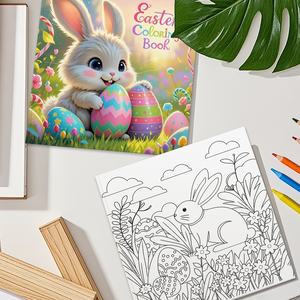 Un livre de coloriage de <span class=keywords><strong>dessin</strong></span> anti-stress de la série "Cute Rabbit Coloring" pour adultes et adolescents. - Product Image 3