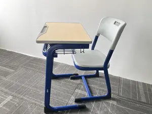 Mesa e cadeira de sala de aula KY-05 Mobiliário escolar de alta qualidade