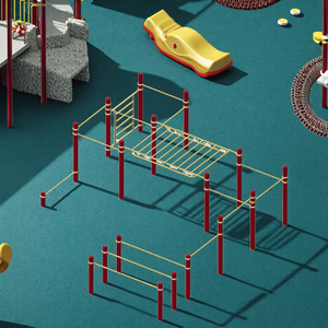 Equipo de Fitness al aire libre personalizado Durable Street Workout Calistenia Park Monkey Bars para entrenamiento - Product Image 3