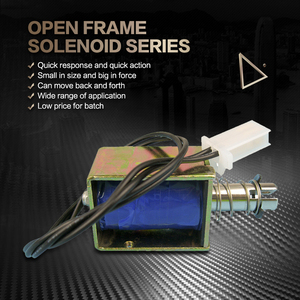 Basse Tension Électromagnétique De Porte Électrique Miniature Va-et-vient Serrure Solénoïde - Product Image 5