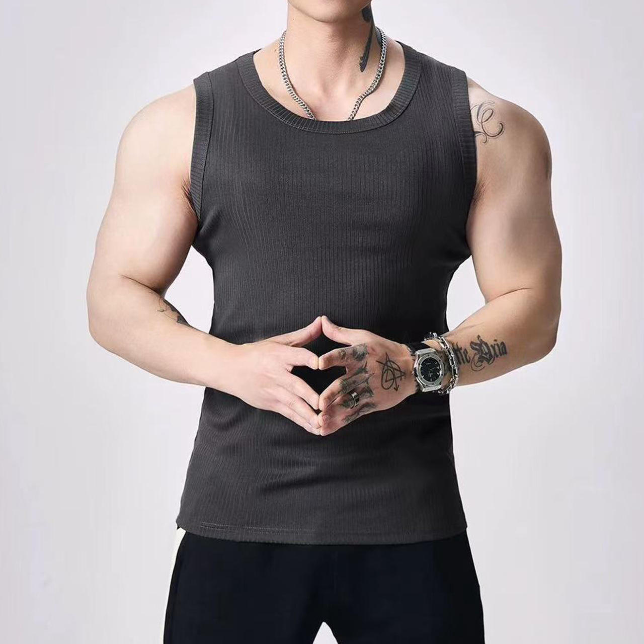 Clean version in dark gray