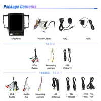 MEKEDE voiture gps navigation Android auto voiture-play écran tactile radio lecteur vidéo pour Toyota crown 2005-2009