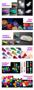 Giá cả phải chăng bán buôn màu sắc chuyển đổi Tắc Kè Hoa mica bột cho móng tay Epoxy nhựa titan loại sắc tố sử dụng - Product Image 3