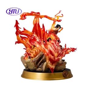 One Pieced Anime GK Singularity <span class=keywords><strong>Summit</strong></span> War Ace Fire Fist Ace Modelo Estatua Figura en caja Regalo - Product Image 5