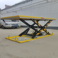 Plateforme élévatrice électrique hydraulique fixe à ciseaux, table élévatrice, chariot élévateur, grue, plateforme de levage de marchandises, élévateur de fret, garantie 1 an