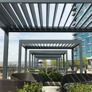 <span class=keywords><strong>Toldo</strong></span> nuevo Swing techo accesorios dosel Arbor adjunta a casa Pergola cubre Kits de aluminio pérgola - Product Image 2