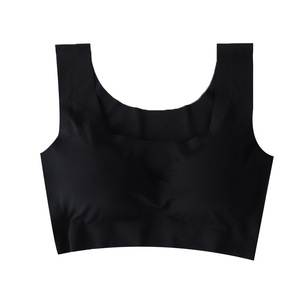 <span class=keywords><strong>Soutien</strong></span>-<span class=keywords><strong>gorge</strong></span> de <span class=keywords><strong>sport</strong></span> tout-en-un sans fil, sans couture, push-up, solide, sportif, absorbant les chocs, grande taille, pour le yoga et le sommeil - Product Image 5