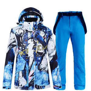Combinaison <span class=keywords><strong>de</strong></span> <span class=keywords><strong>ski</strong></span> pour <span class=keywords><strong>homme</strong></span>, planche simple ou double, <span class=keywords><strong>grande</strong></span> <span class=keywords><strong>taille</strong></span> chinoise, hiver, épaisse, respirante, 100% polyester, <span class=keywords><strong>ski</strong></span> du nord-est - Product Image 2