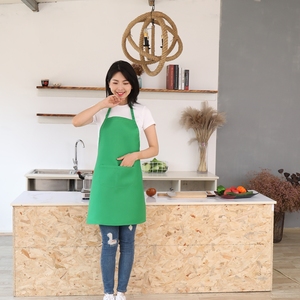 100% <span class=keywords><strong>Polyester</strong></span> đồng phục biểu tượng tùy chỉnh in dành cho người lớn nhà bếp đầu bếp Tạp dề cho nấu ăn Baking làm vườn sơn - Product Image 4