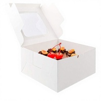 Wholesale Eco-Friendly Recyclable Food Grade White Paperboard Paper Boxes Craft Packaging