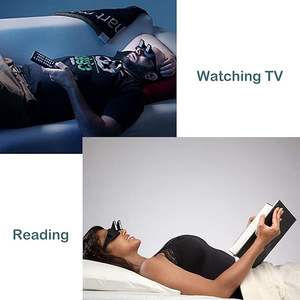 Lunettes de lecture pour lit et télévision, angle de vision réglable pour soulager les douleurs au cou, lunettes de lecture sur ordonnance - Product Image 6