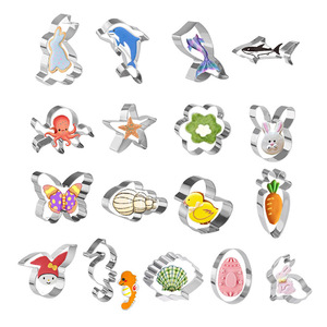 Stampo per <span class=keywords><strong>biscotti</strong></span> in acciaio inossidabile stampo per <span class=keywords><strong>biscotti</strong></span> in acciaio inossidabile piccolo uovo animale stampo per coniglio strumenti da forno - Product Image 2