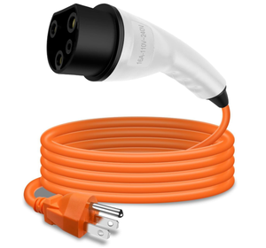 Ensemble de cordon d'alimentation en plastique de haute qualité, compatible avec les chariots de golf Evolution ICON, 110V-240V 16A, prise de charge pour chariot de golf à 3 broches - Product Image 1