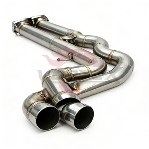 ท่อไอเสียกลาง Vortex 2.5 นิ้ว แบบความยาวเท่ากัน สำหรับ BMW M3 F80 M4 F82 F83 S55 ปี 2015-2017 ชุดท่อไอเสียสำหรับรถแข่งสมรรถนะสูง - Product Image 2