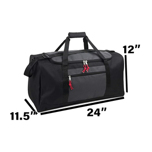 <b>Travel</b> Duffle Bag Spacious Weekender <b>Luggage</b> Carrying Case for Gym Trips Sports and Overnight Essentials - Product Image 3