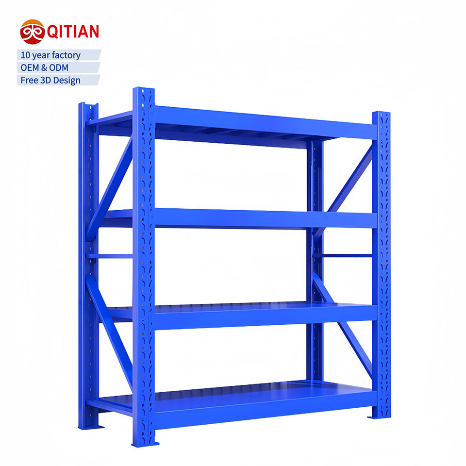 Metal Storage Shelves Cold Rolled Steel Light Duty Adjustable Multi ...